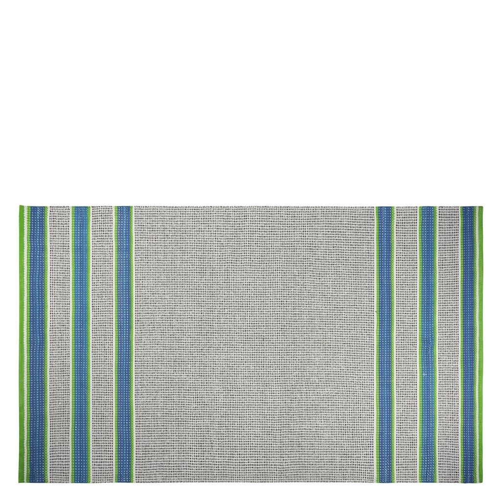 Alfombra de exterior Designers Guild Pompano Cobalt