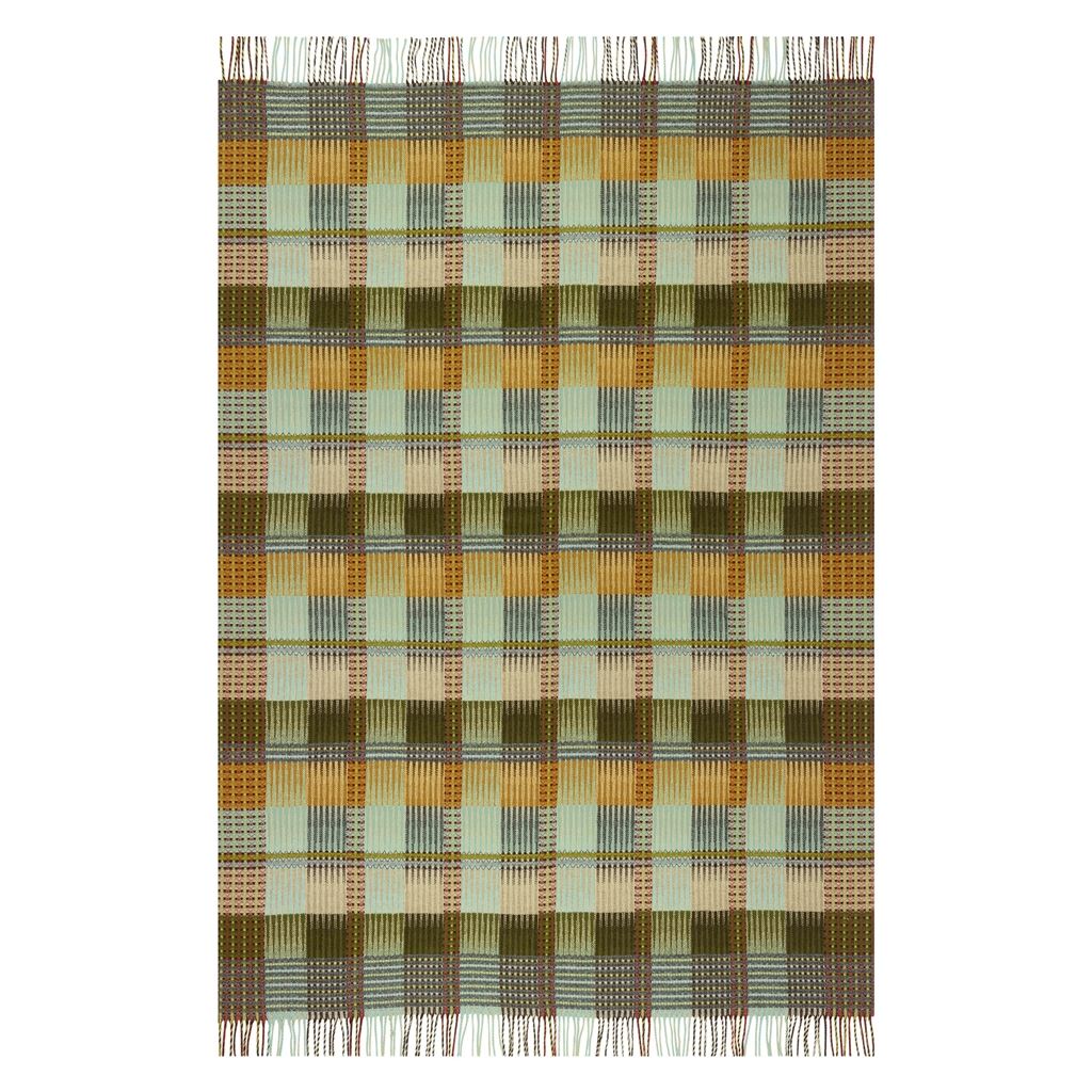 Tasara Ochre Woven Throw