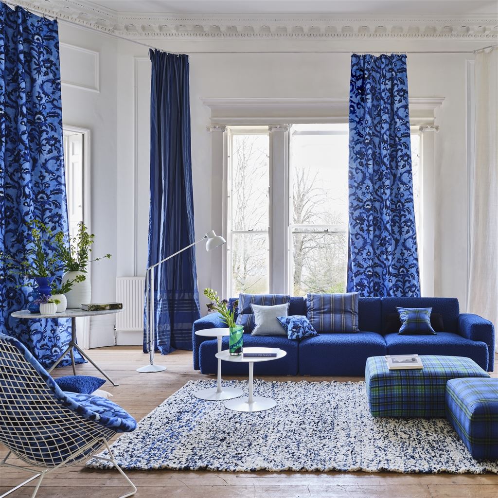 Alfombra Fontenoy Indigo de Designers Guild