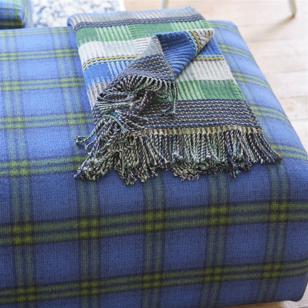 Tasara Cobalt Throw