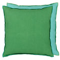 Brera Lino - Emerald & Capri - Cushion - 43x43cm