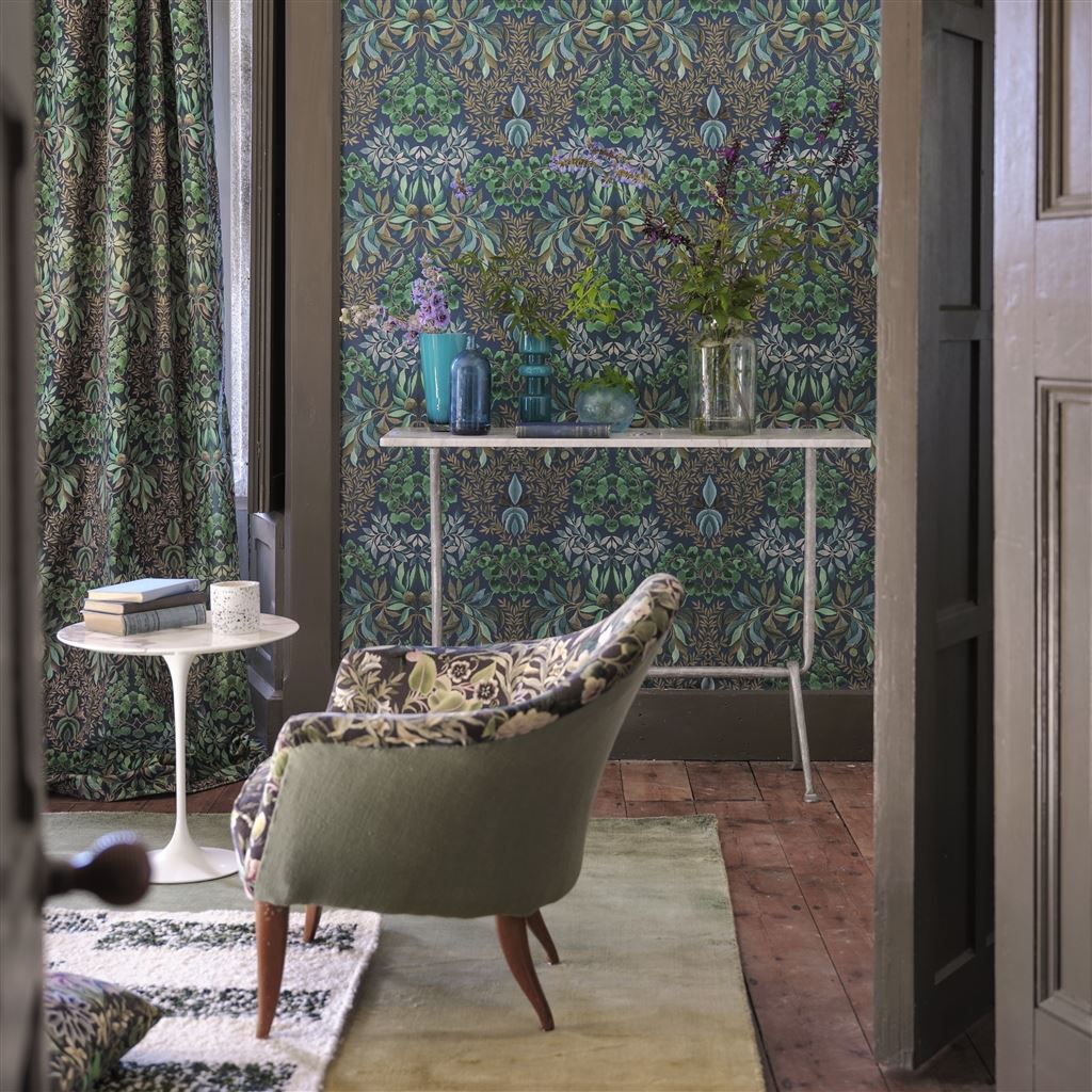 Alfombra Designers Guild Savoie Vintage Verde
