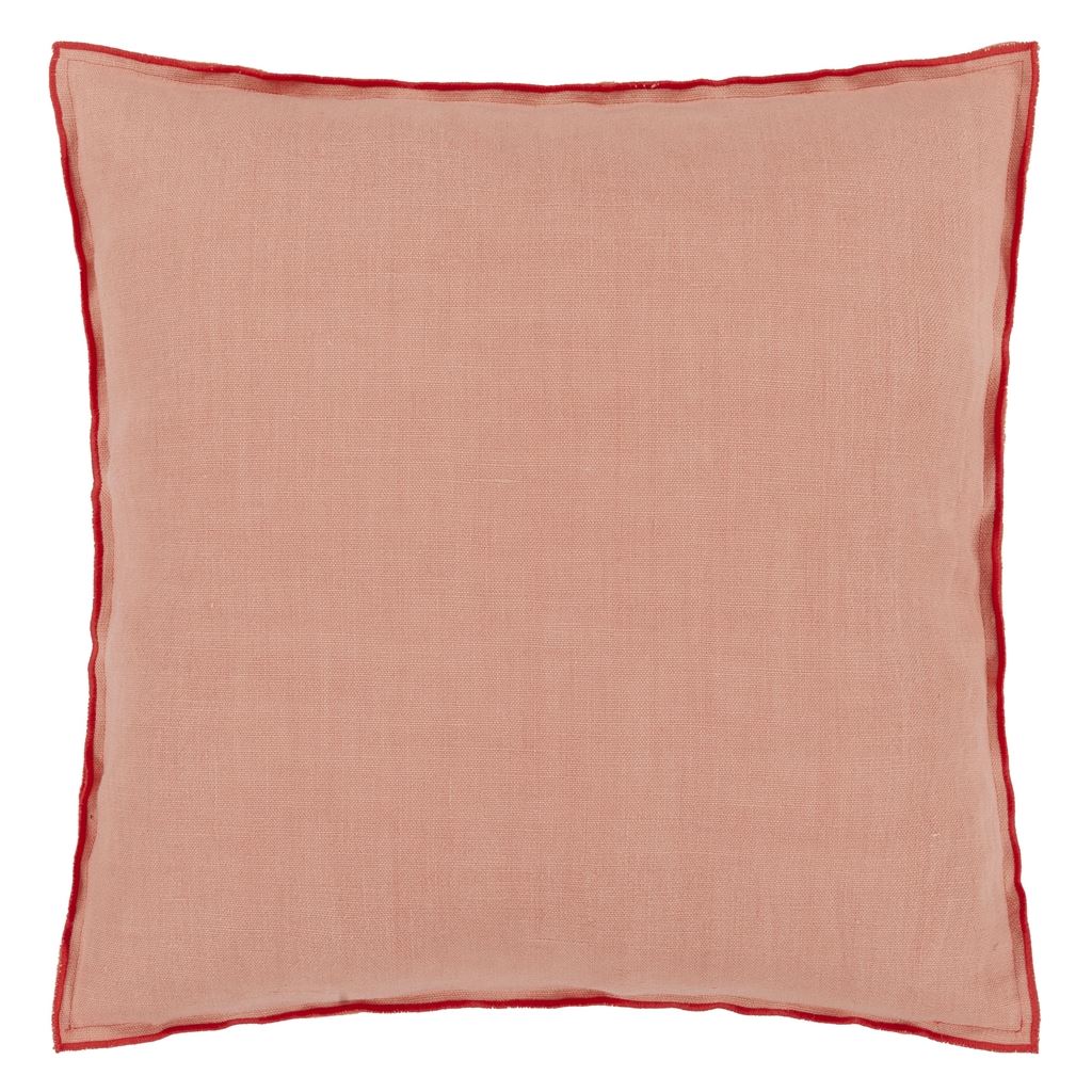 Designers Guild Brera Lino Nasturtium & Papaya Linen Decorative Pillow