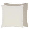 Brera Lino - Alabaster & Natural - Cushion - 43x43cm