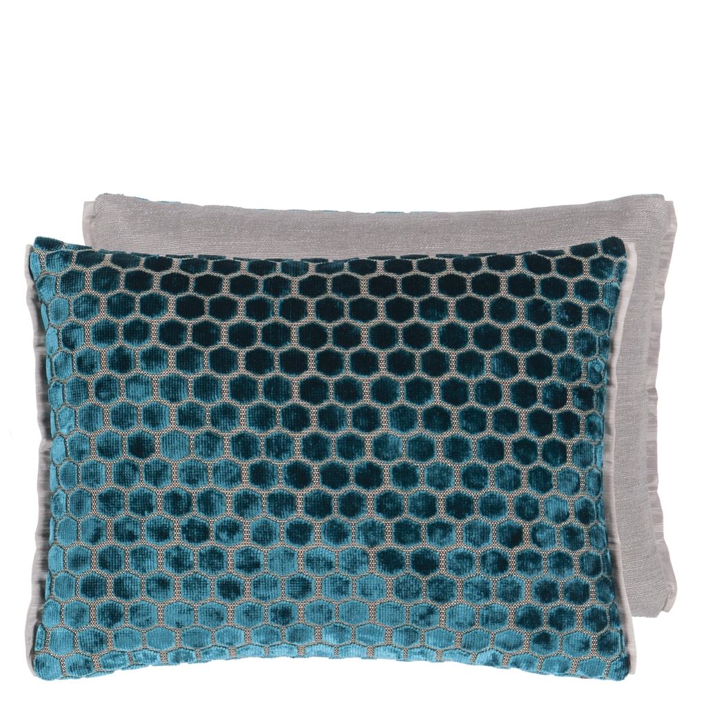 Jabot - Kingfisher - Cushion - 30x40cm
