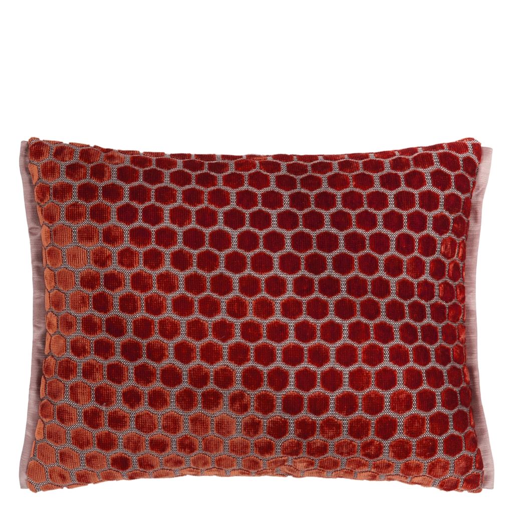 Cojín decorativo Jabot Pimento de Designers Guild