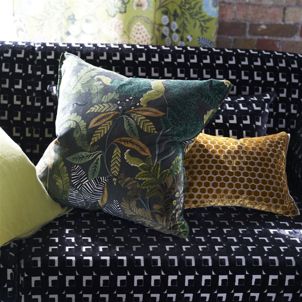 Cojín Decorativo Designers Guild Jabot Mostaza