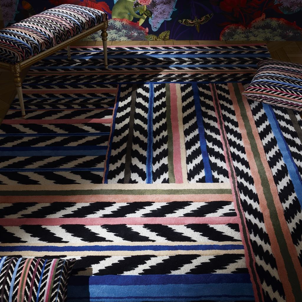 Alfombra Jaipur Stripe Azur
