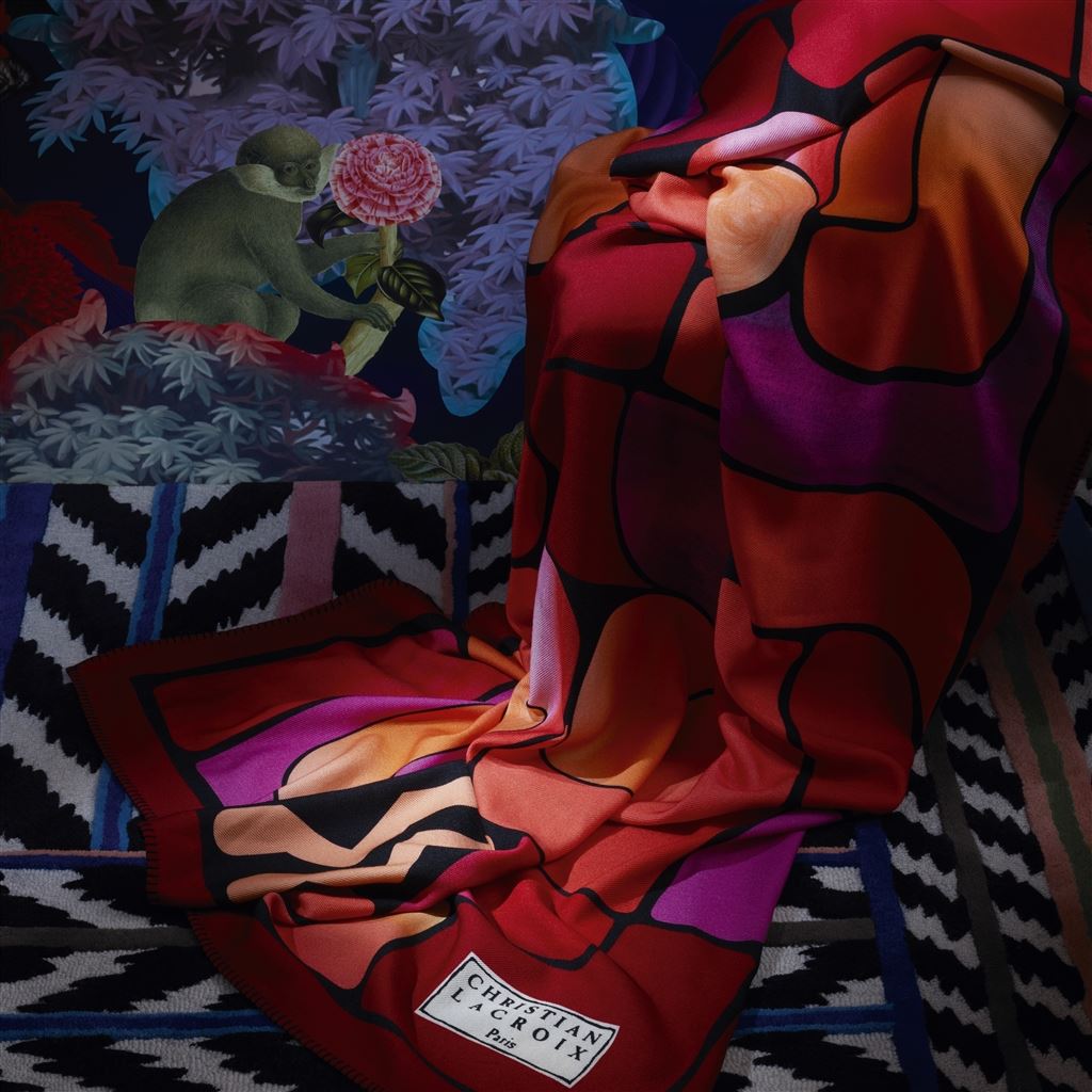 Lacroix Graphe Magenta Throw