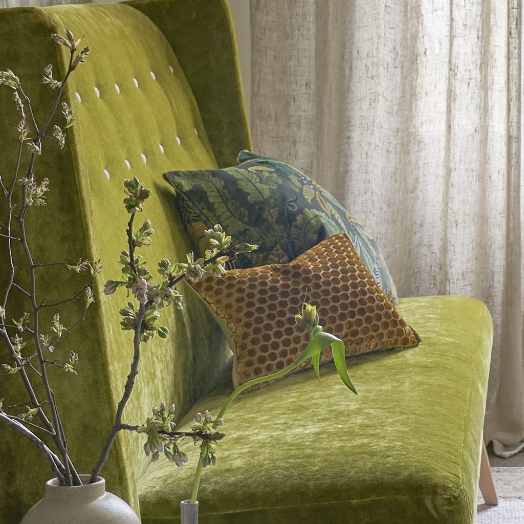 Cojín Decorativo Designers Guild Jabot Mostaza