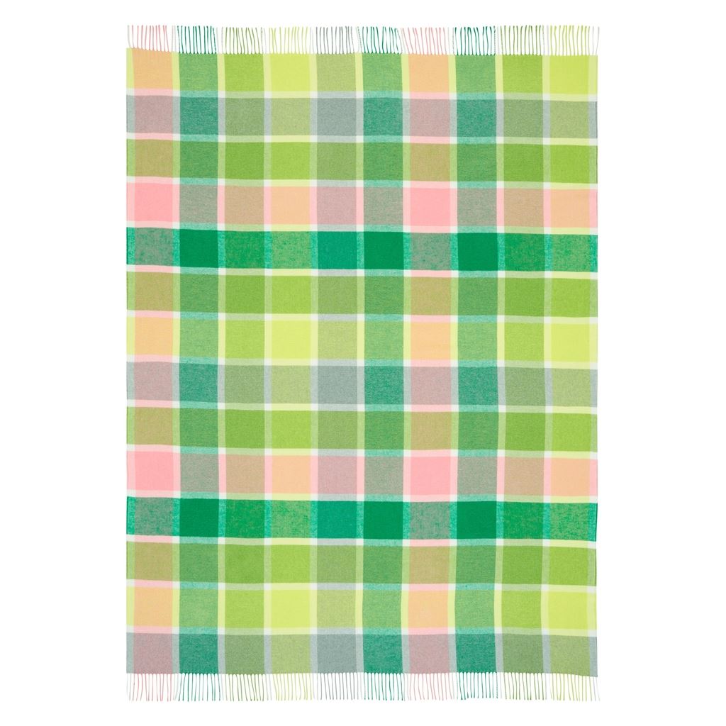 Designers Guild Bridgeport Lime Throw