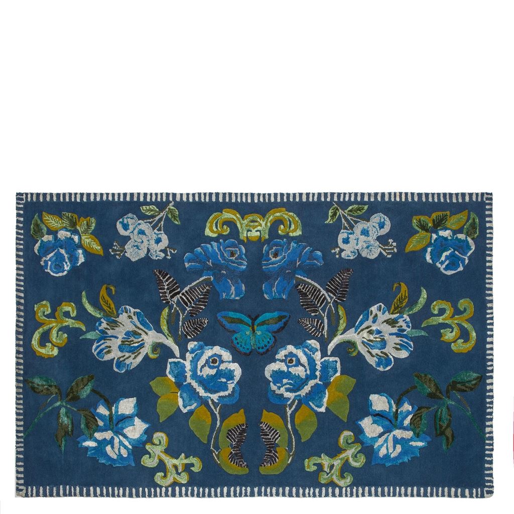 Designers Guild Eleonora Cobalt Rug