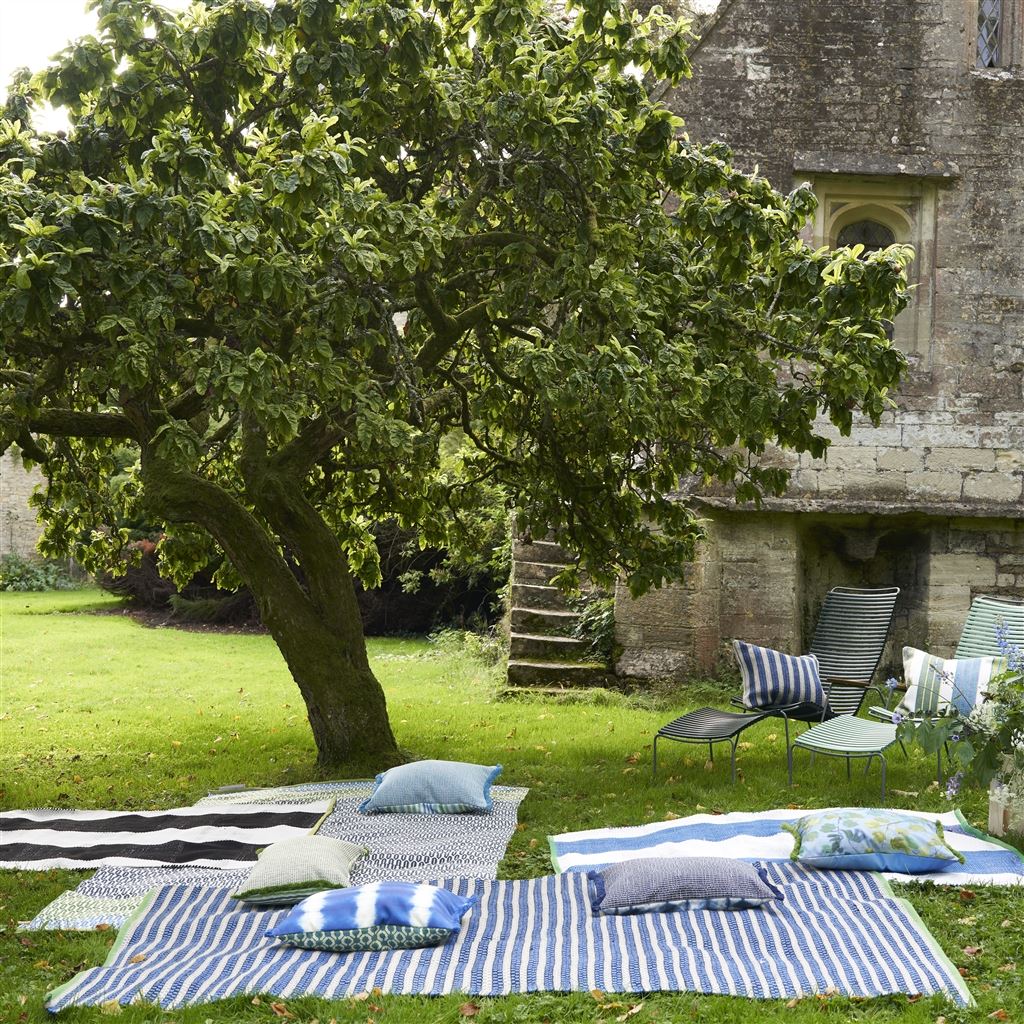 Designers Guild Jaal Emerald Outdoor Decorative Pillow