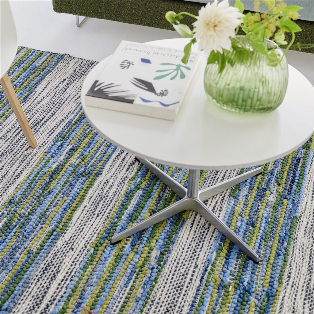 Alfombra Zanshi Cobalt de Designers Guild