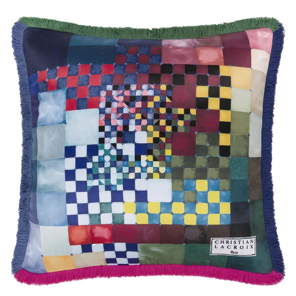 Color Games Mosaique Decorative Pillow