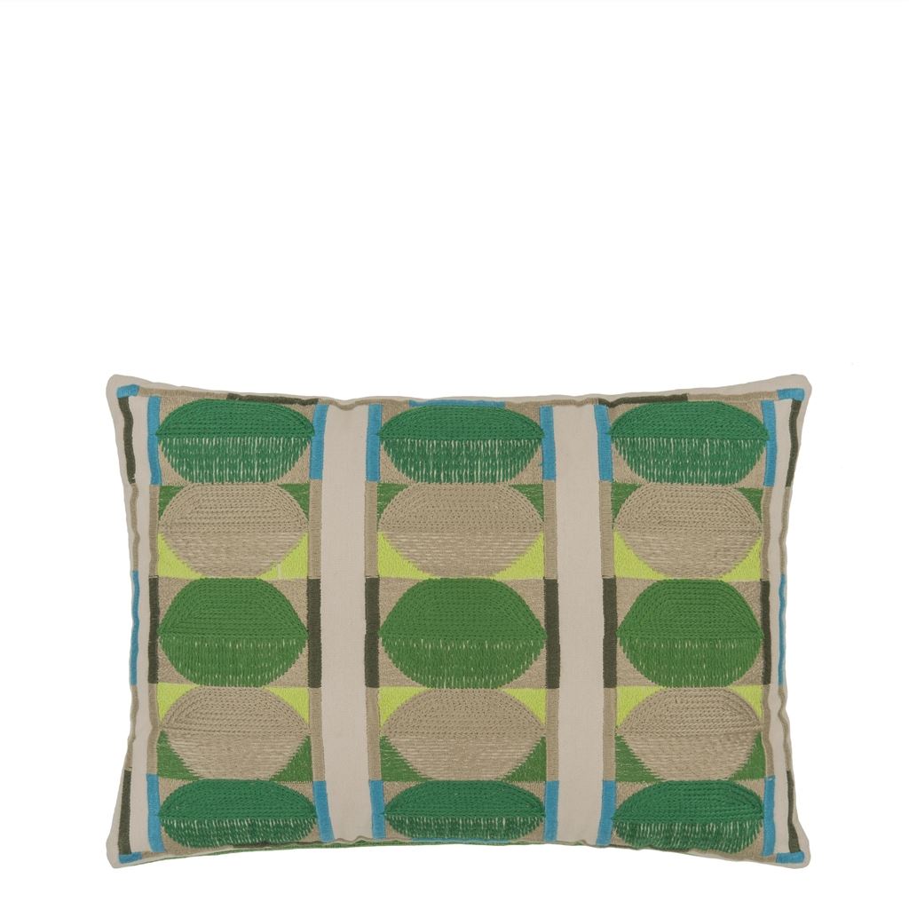 Cojín Decorativo de Algodón Kushime Emerald de Designers Guild