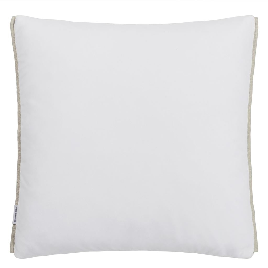 Designers Guild Marquise Chalk Velvet Decorative Pillow