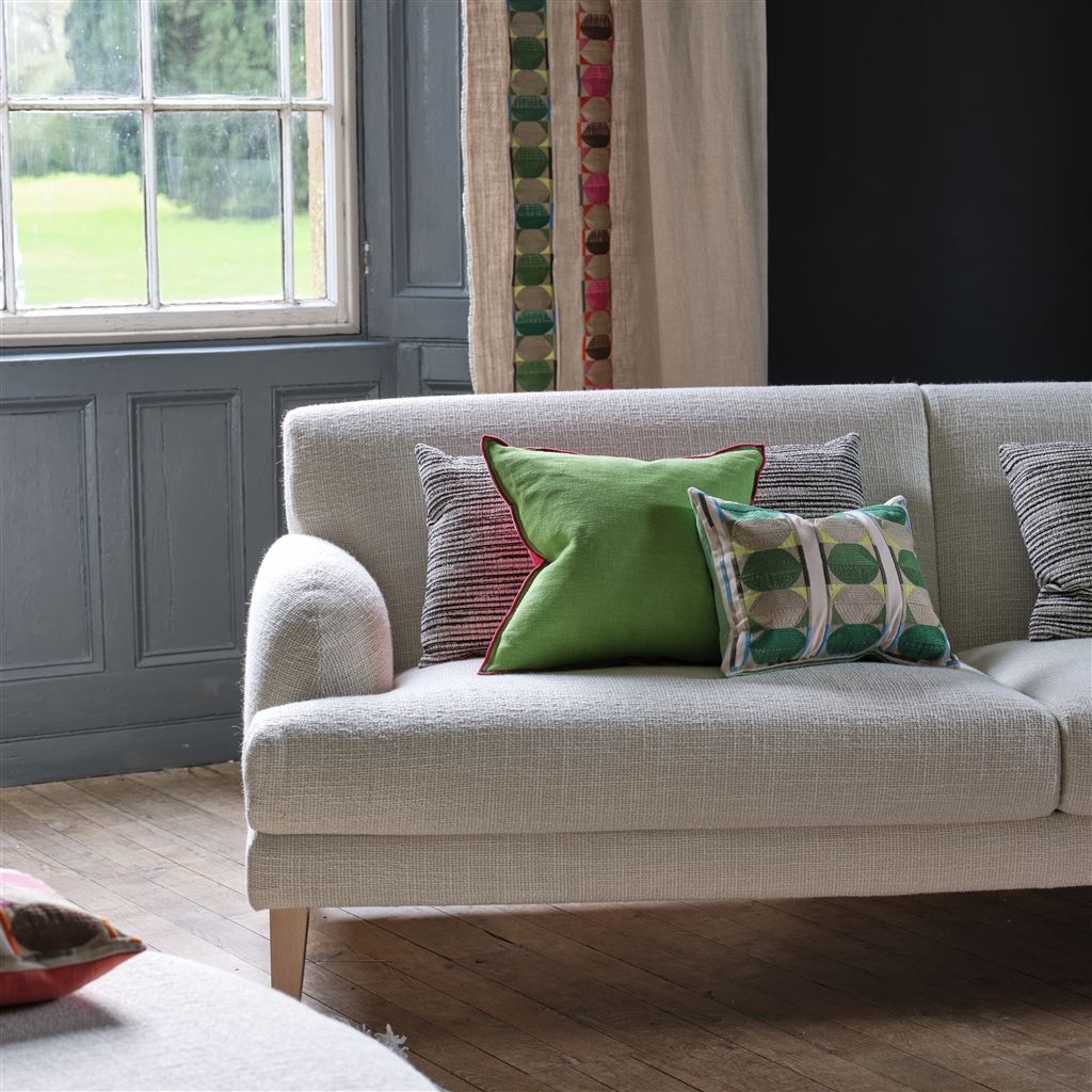 Cojín Decorativo de Algodón Kushime Emerald de Designers Guild