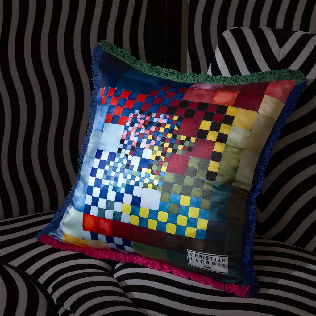 Color Games Mosaique Decorative Pillow