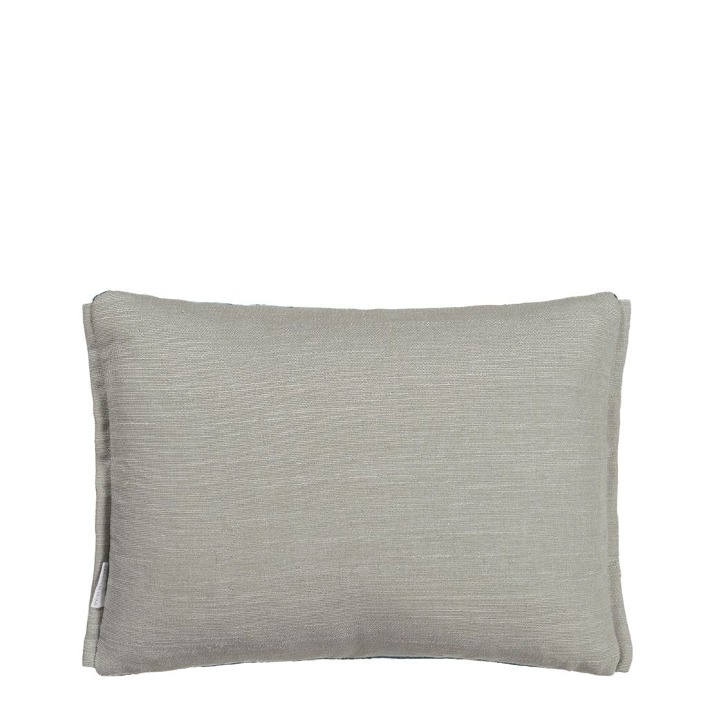 Designers Guild Mazarin Teal Velvet Decorative Pillow