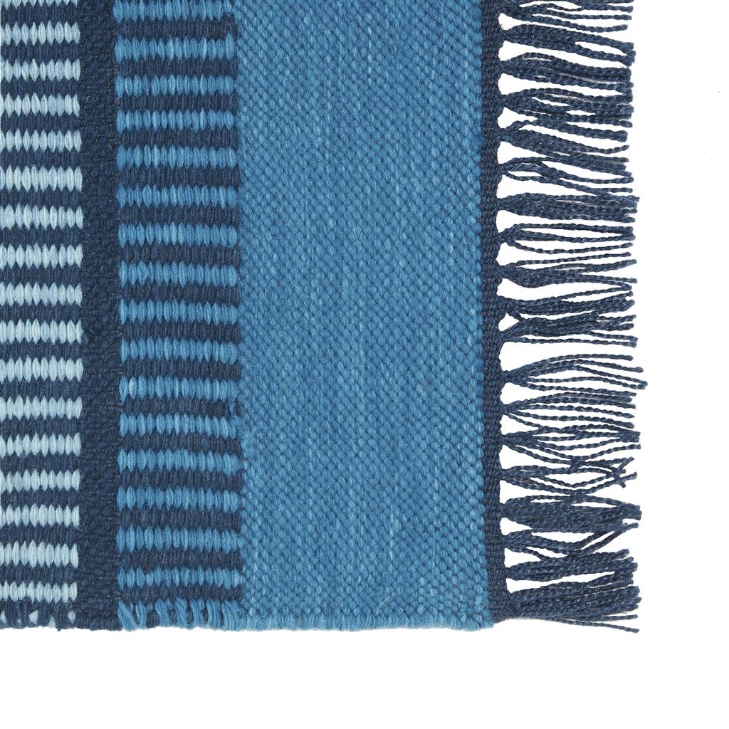 Designers Guild Muturi Cobalt Outdoor Rug