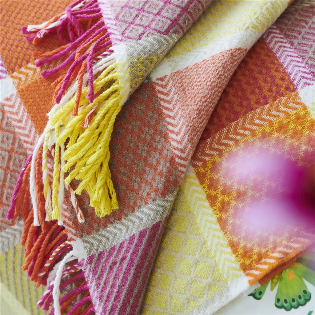 Designers Guild Golbourne Zinnia Throw