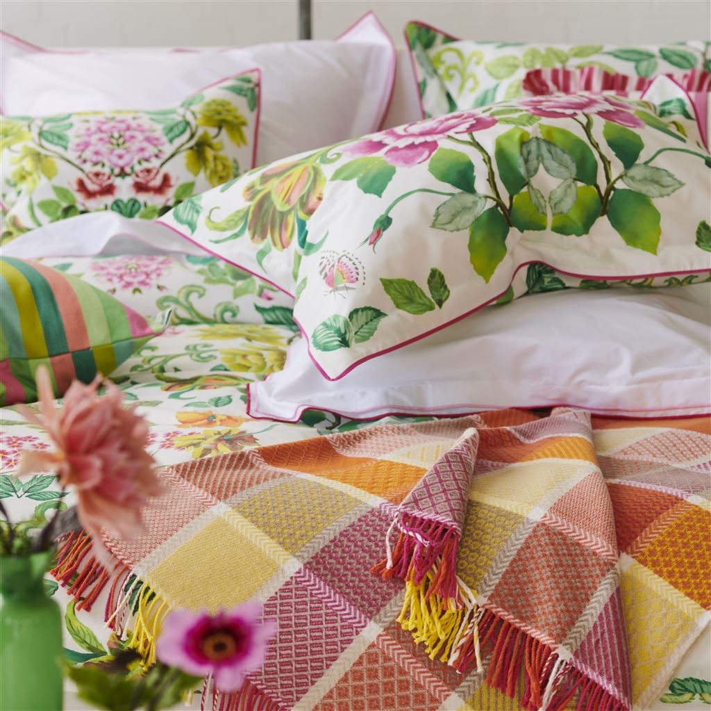 Designers Guild Golbourne Zinnia Throw