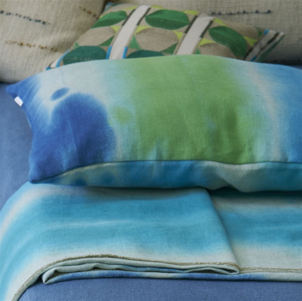 Designers Guild Brera Arte Cobalt Decorative Pillow
