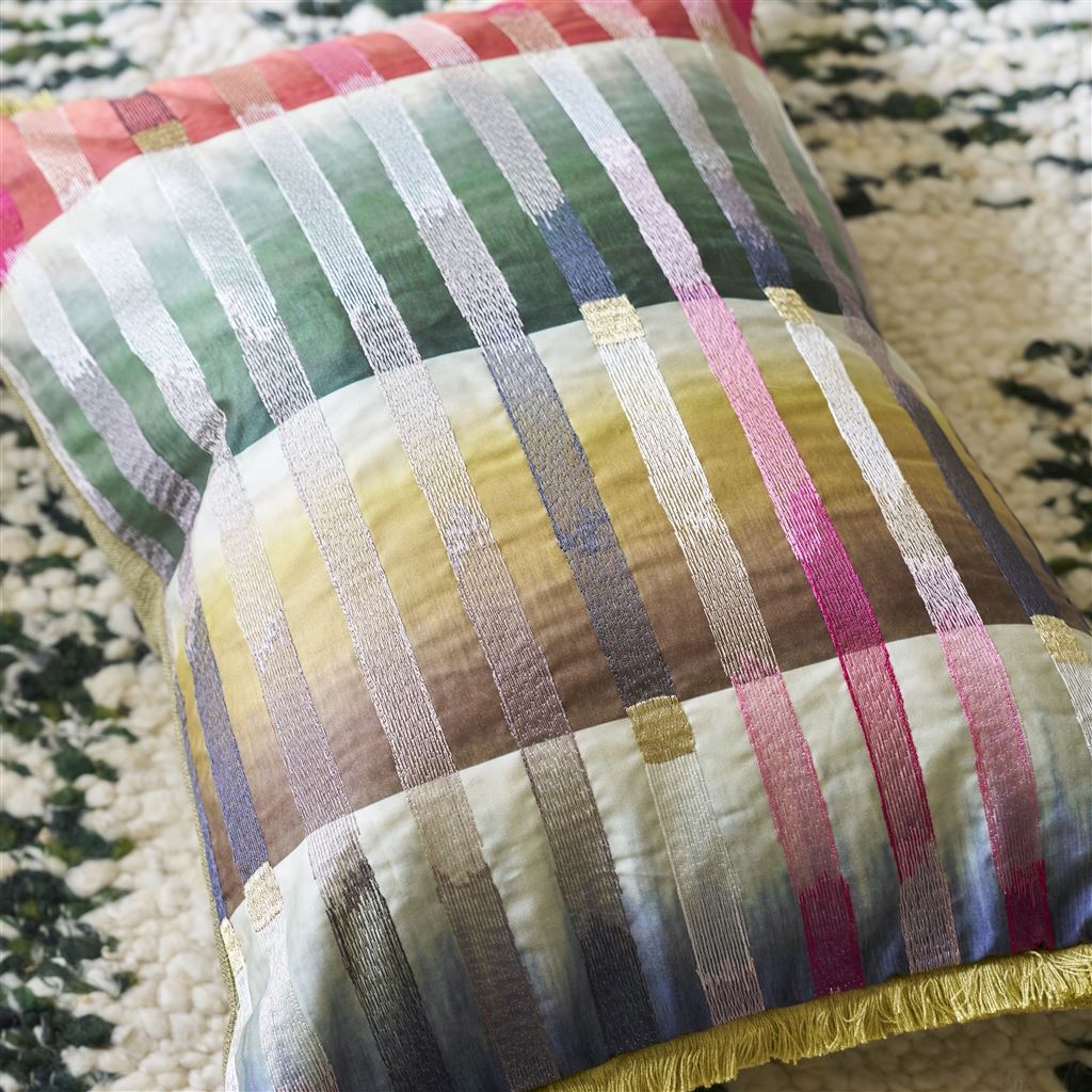 Designers Guild Cascata Slate Decorative Pillow