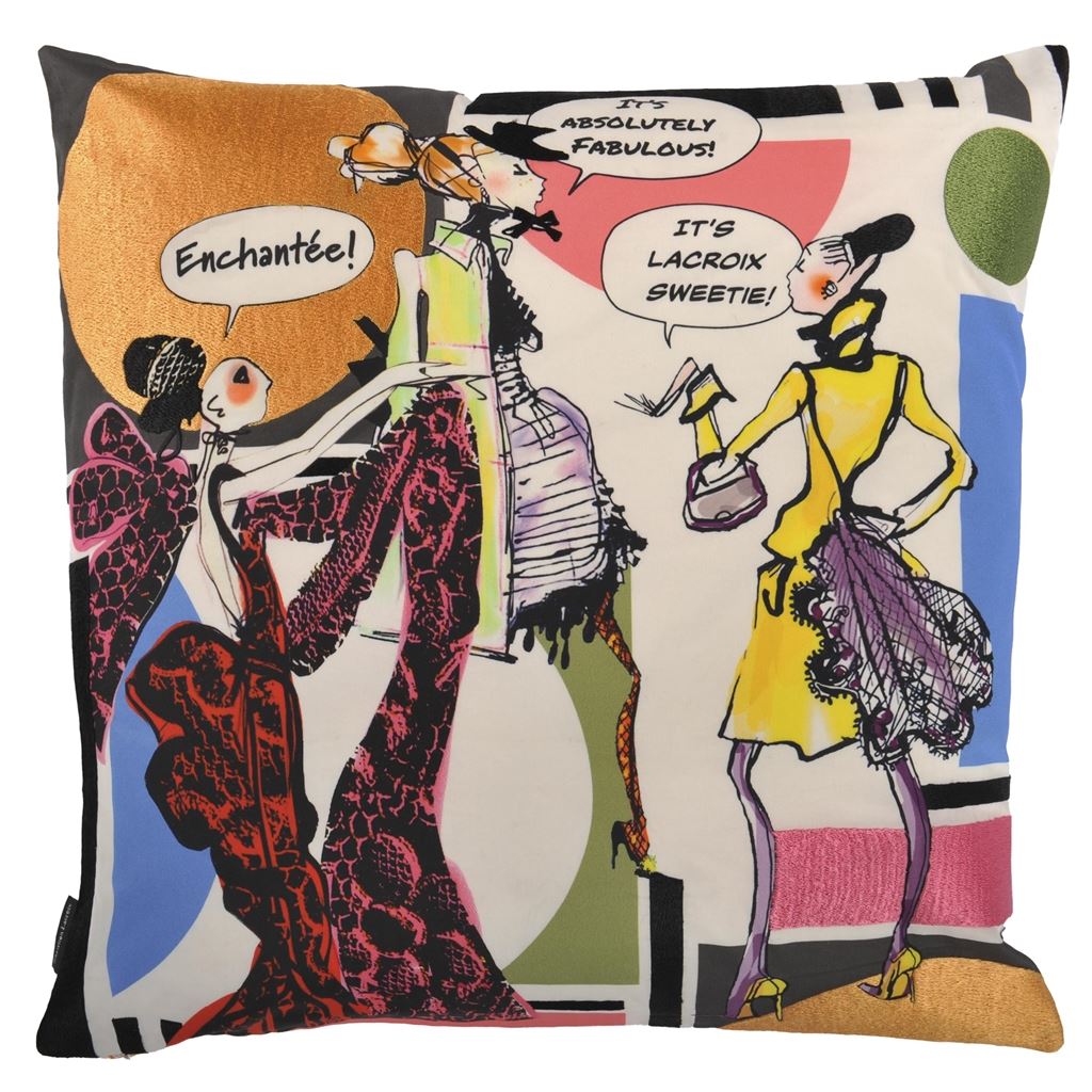 Lacroix Gossip Multicolore Cushion