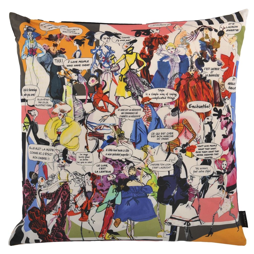 Lacroix Gossip Multicolore Cushion
