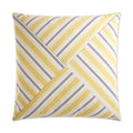 Ottoman Stripe Pillow - Yellow