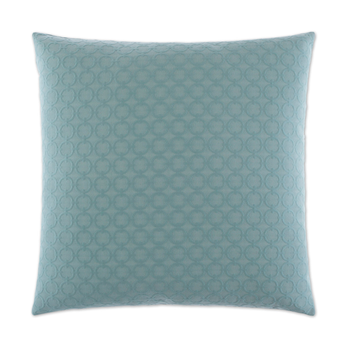 Full Circle Pillow - Aqua