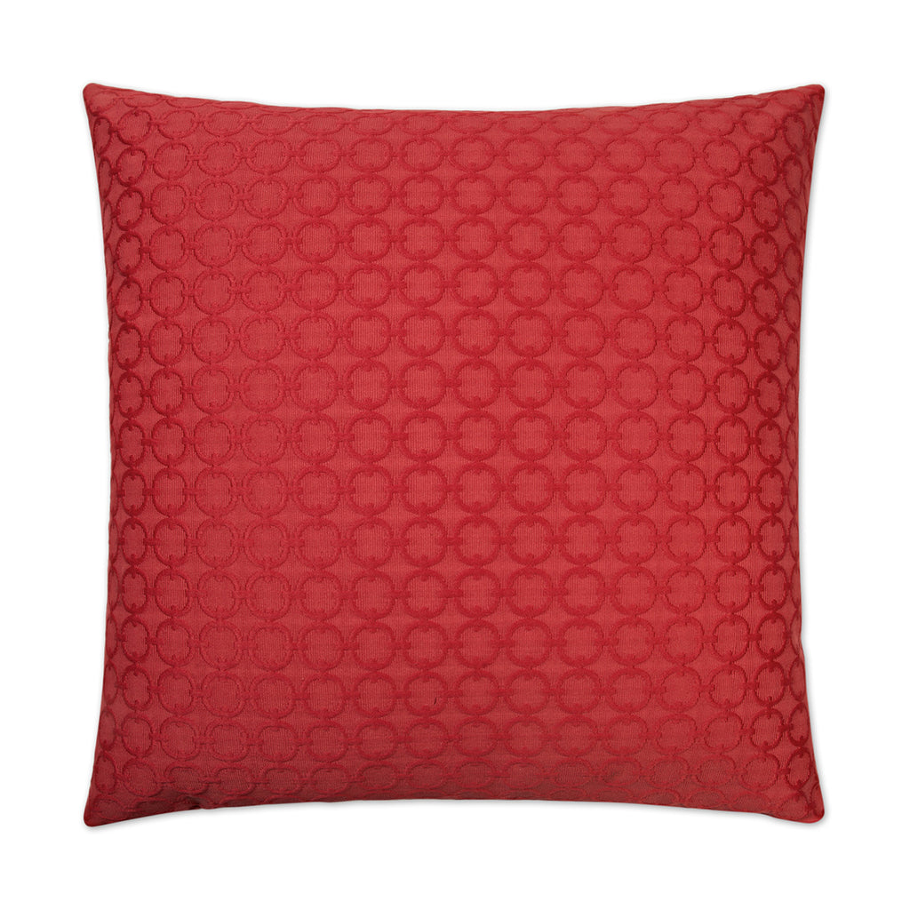 Full Circle Pillow - Red