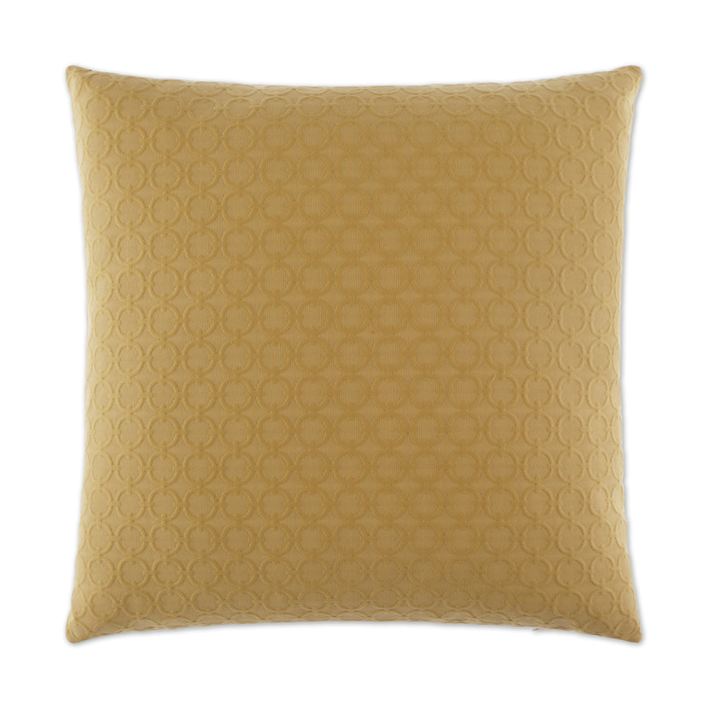 Full Circle Pillow - Yellow