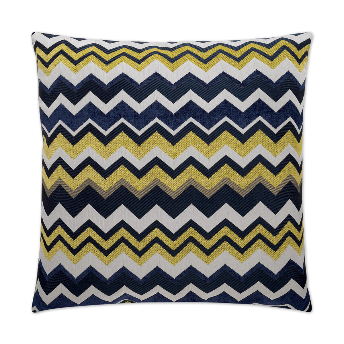 Chevron Pillow - Blue