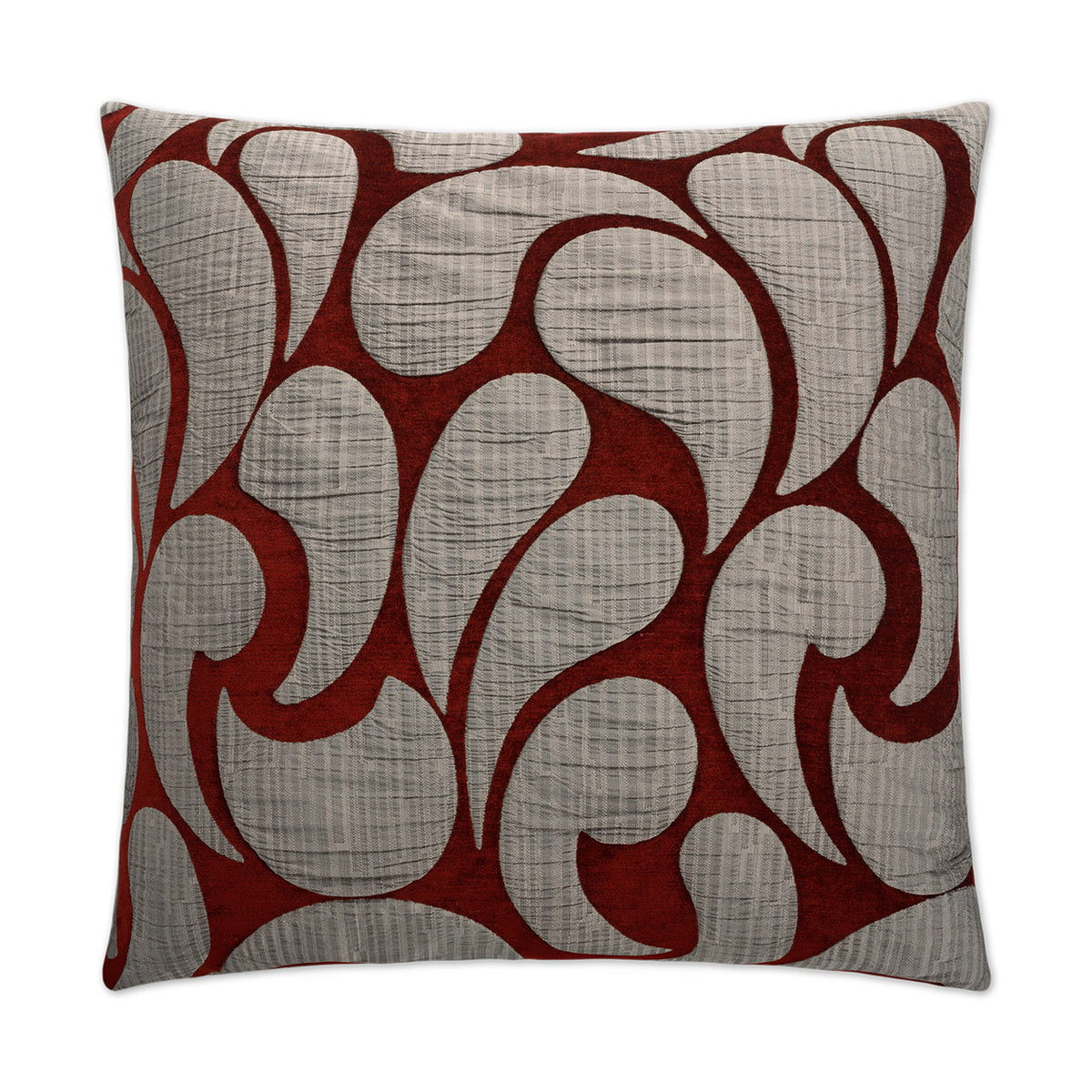 Drizzle Pillow - Ruby