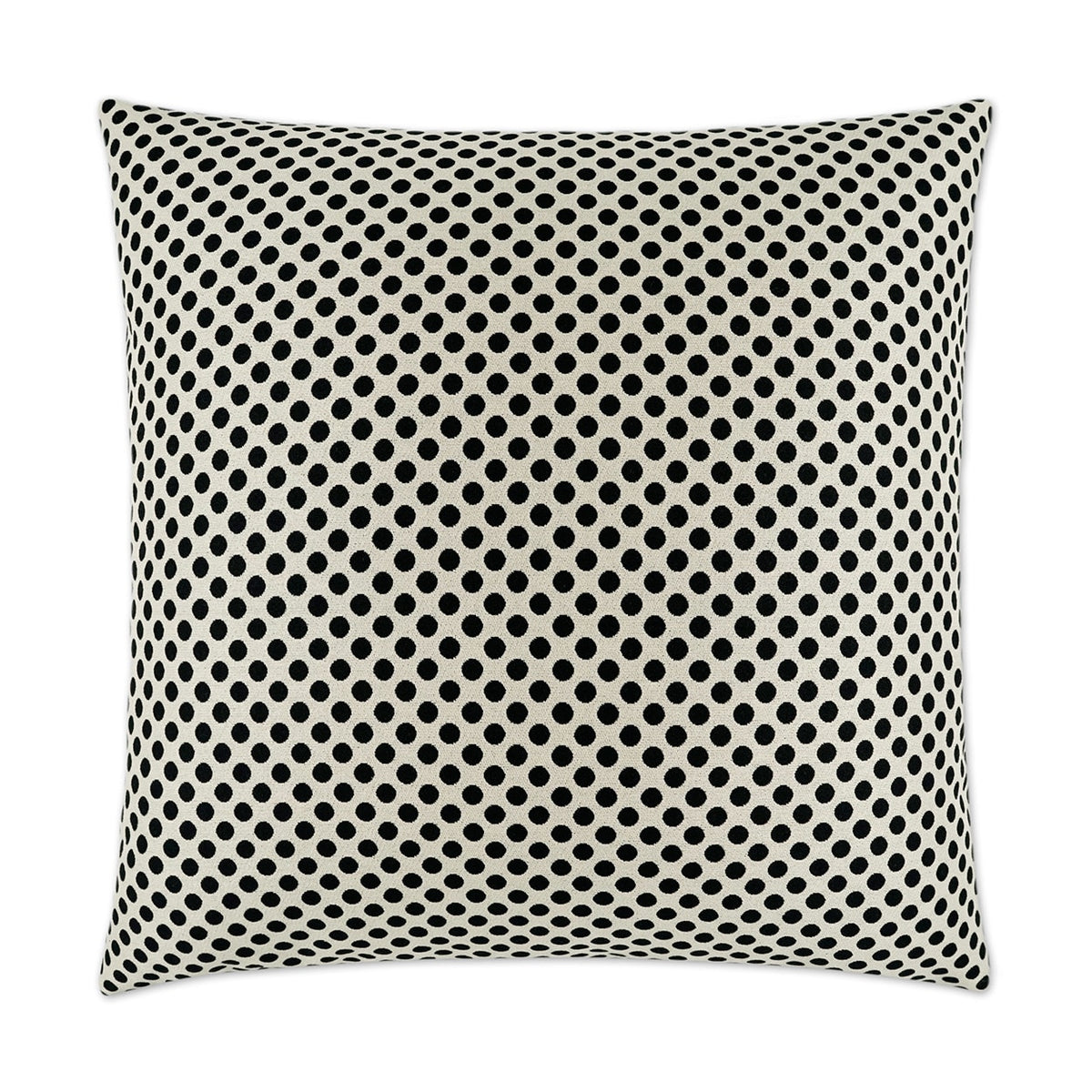 Polka Dots Pillow - Black