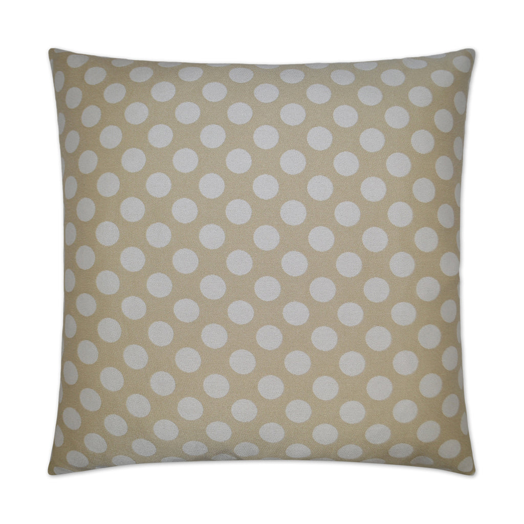 Polka Dots Pillow - Cream