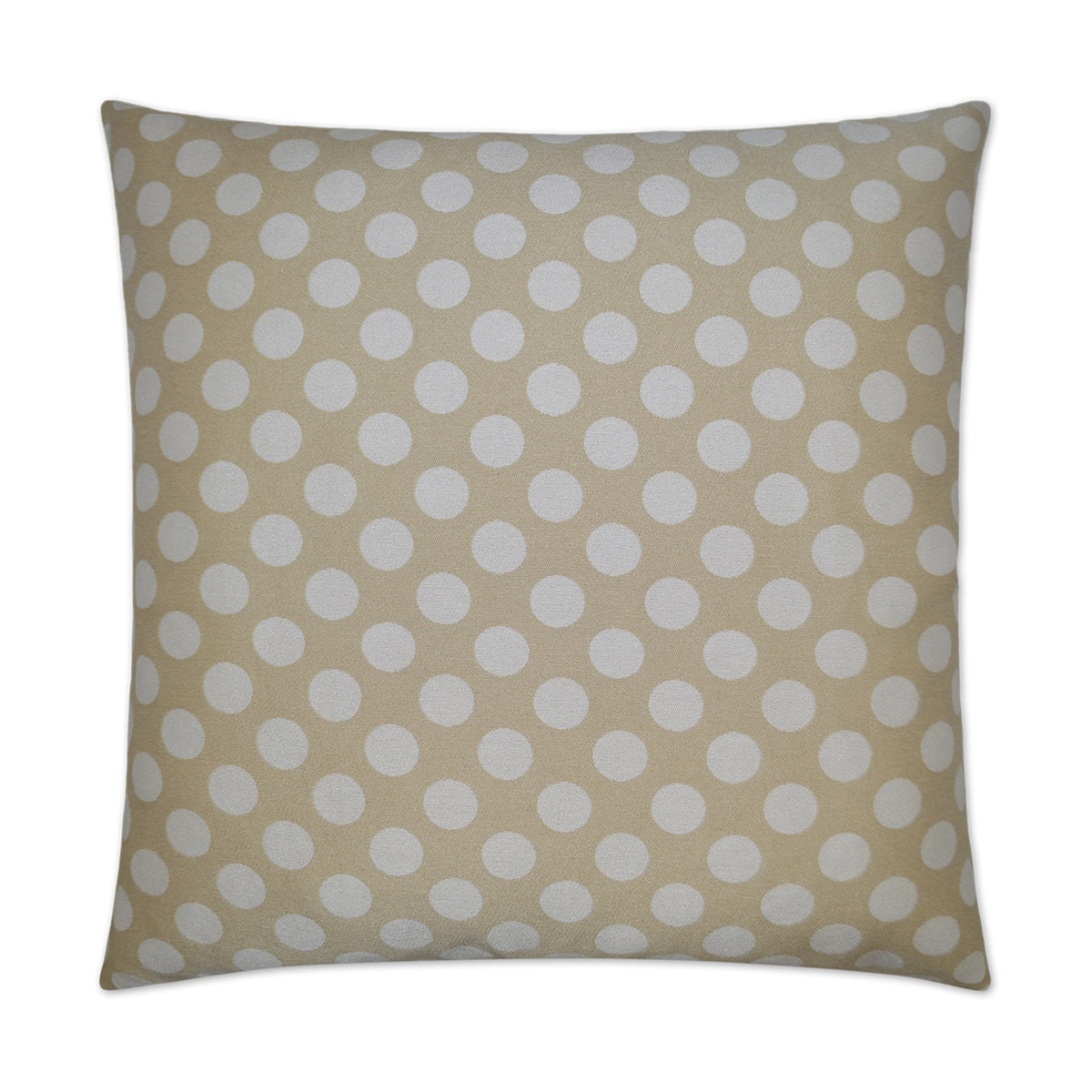 Polka Dots Pillow - Cream