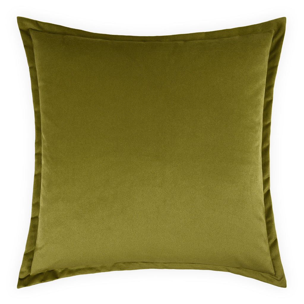 Belvedere Flange Pillow - Aloe