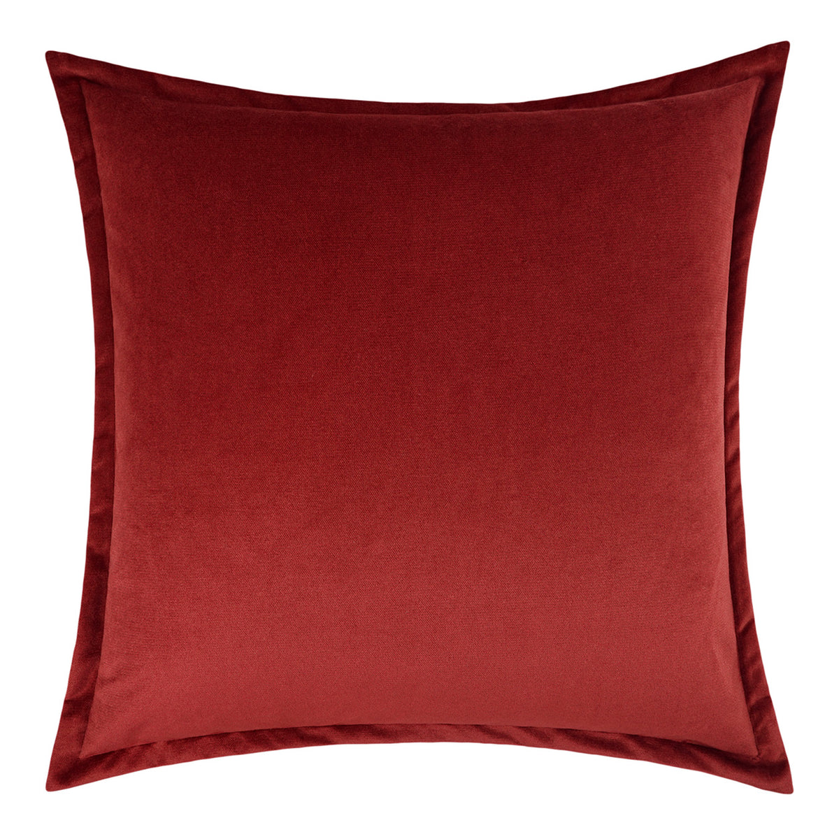 Belvedere Flange Pillow - Sangria