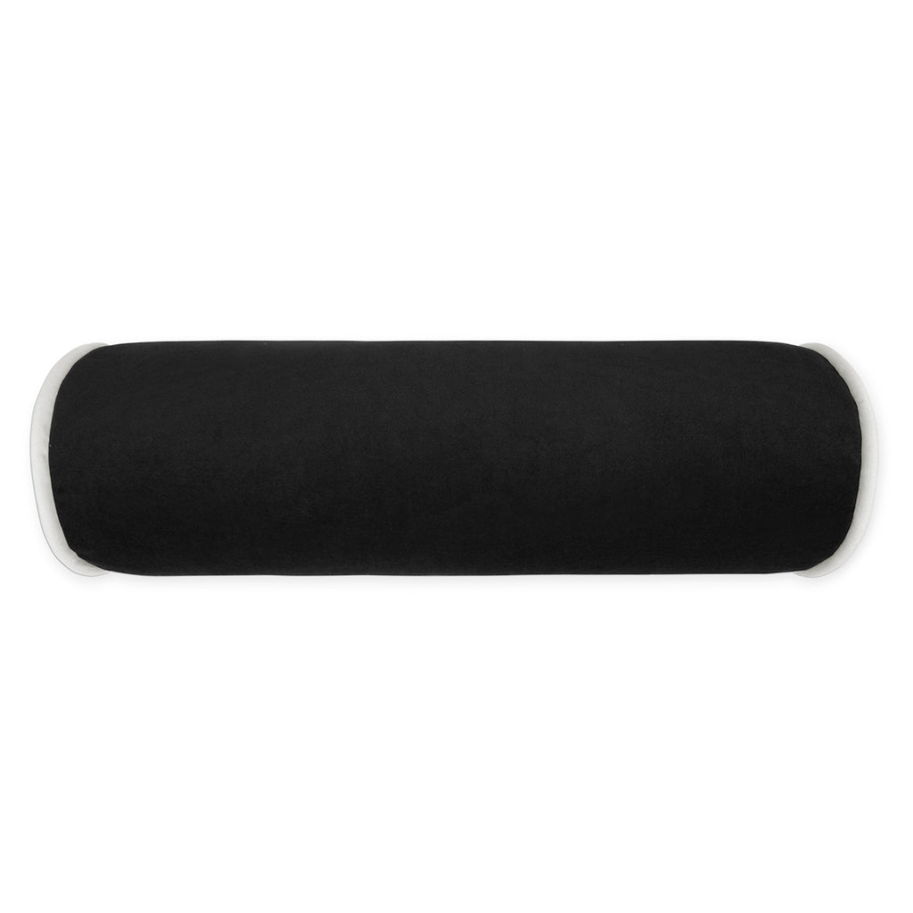 Posh Roll Pillow - Black