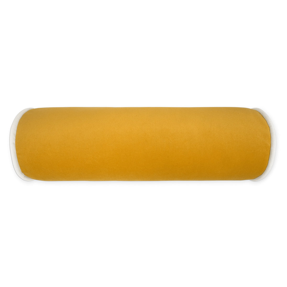 Posh Roll Pillow - Mustard