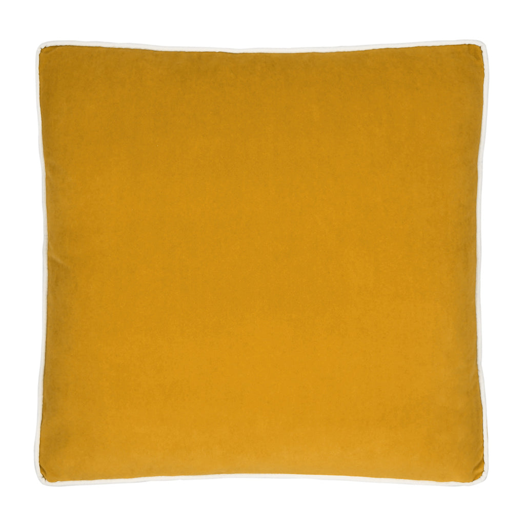Posh Box Pillow - Mustard