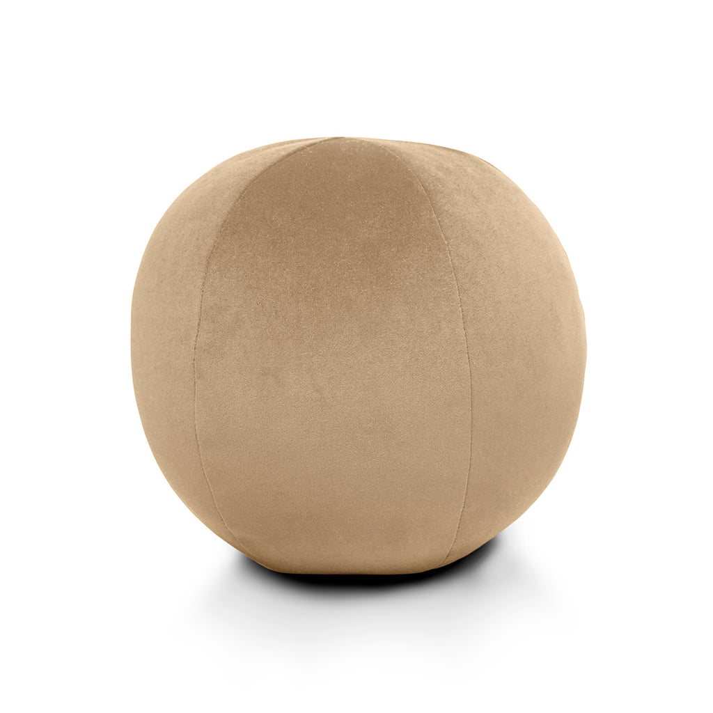 Posh Ball Pillow - Latte