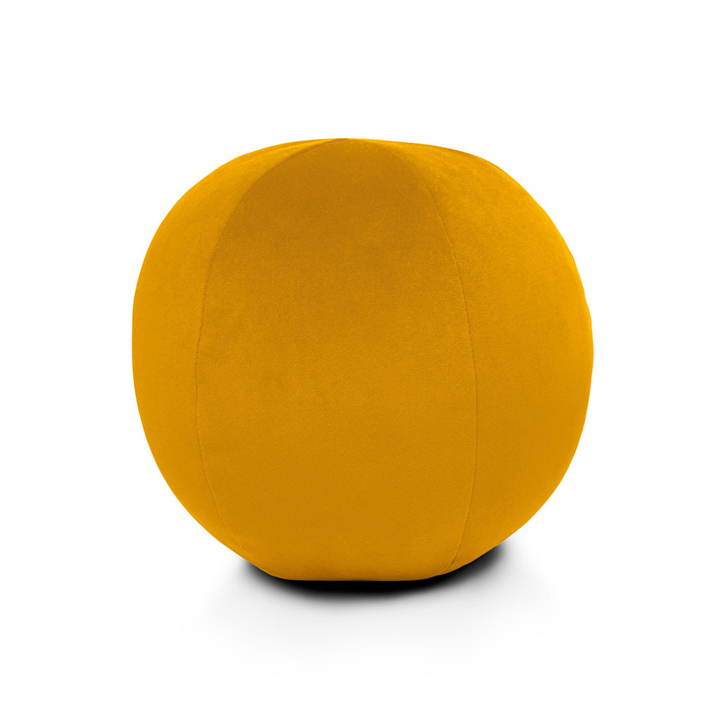 Posh Ball Pillow - Mustard