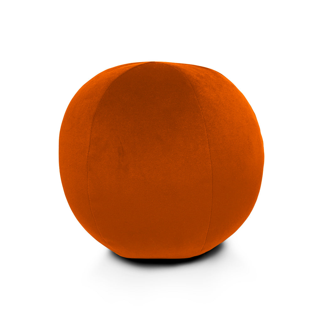 Posh Ball Pillow - Orange