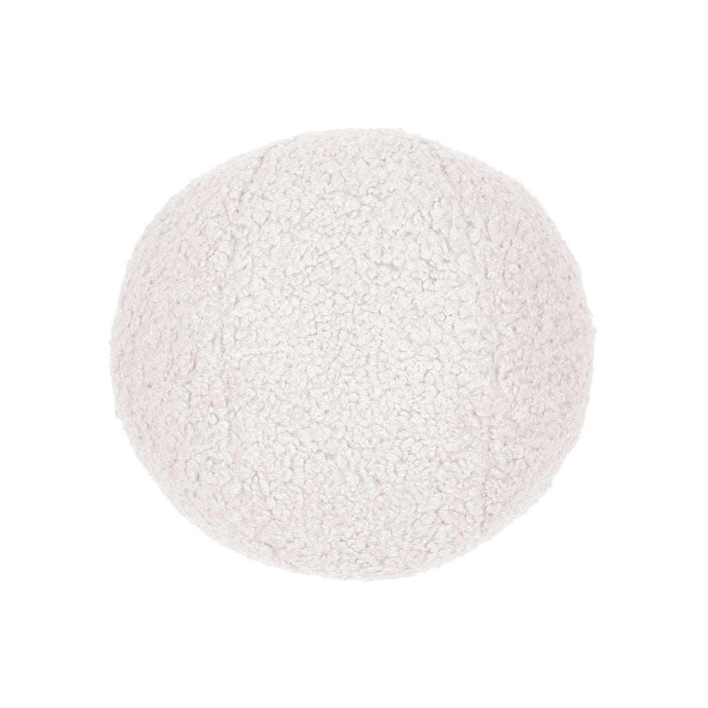 Poodle Ball Pillow - Cloud