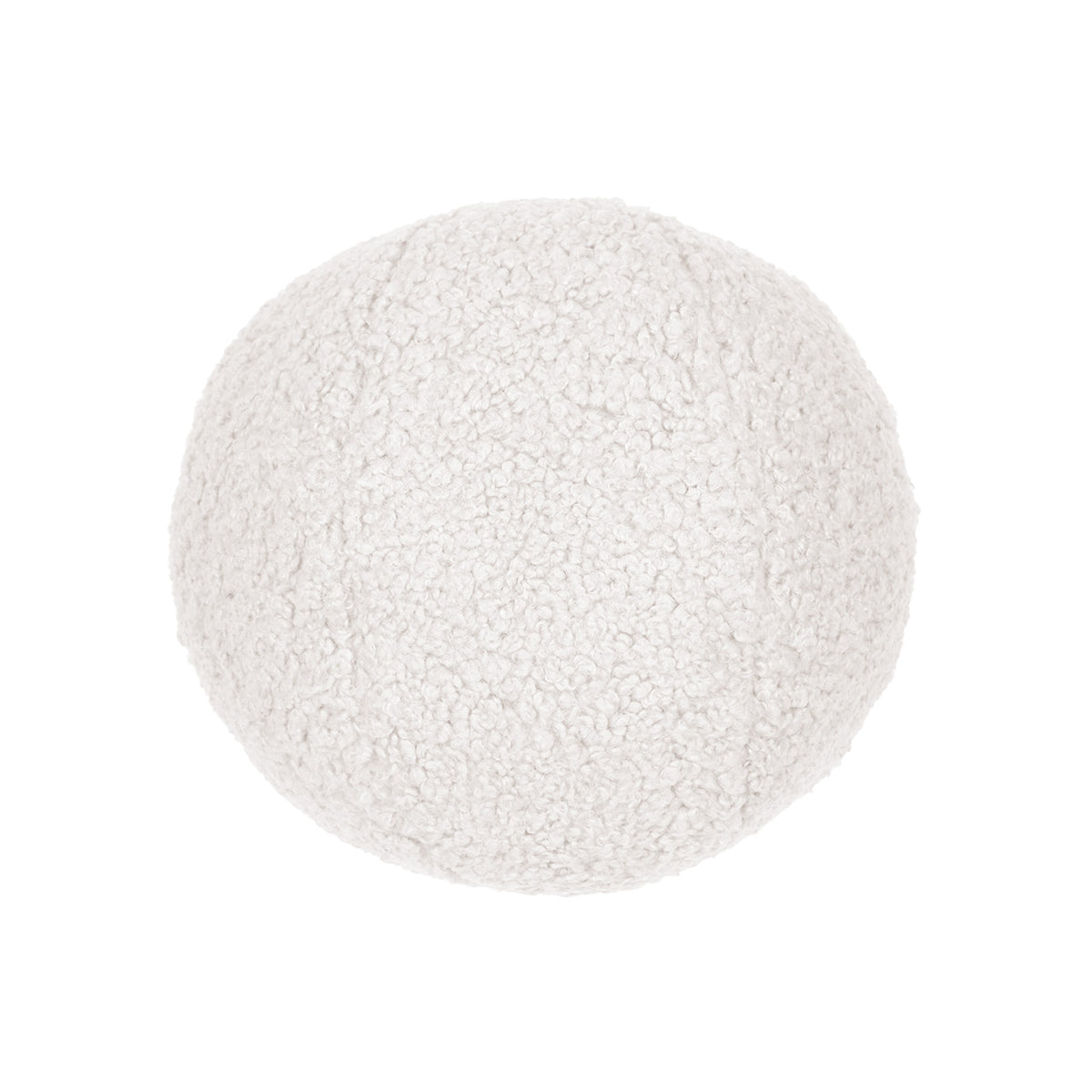 Poodle Ball Pillow - Cloud
